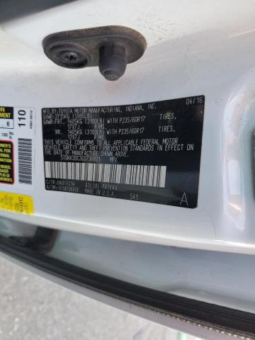 5TDKK3DC3GS736821 - 2016 TOYOTA SIENNA LE WHITE photo 13