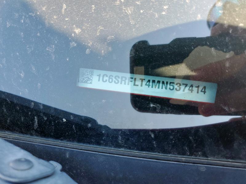 1C6SRFLT4MN537414 - 2021 RAM 1500 REBEL RED photo 12