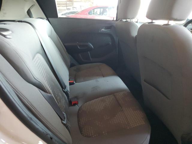 1G1JA6SH4E4229653 - 2014 CHEVROLET SONIC LS WHITE photo 10