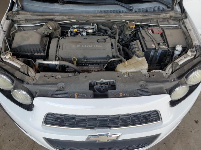 1G1JA6SH4E4229653 - 2014 CHEVROLET SONIC LS WHITE photo 11