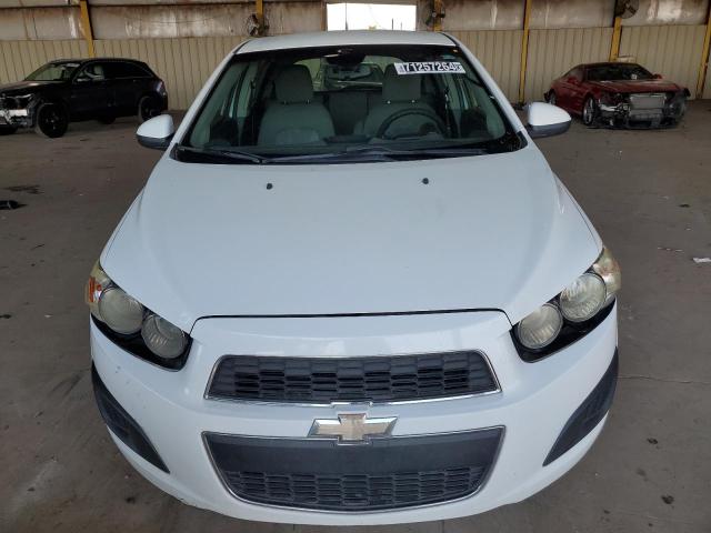 1G1JA6SH4E4229653 - 2014 CHEVROLET SONIC LS WHITE photo 5