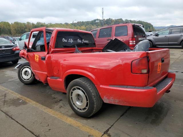 1GCCS14X7W8150458 - 1998 CHEVROLET S TRUCK S10 RED photo 2