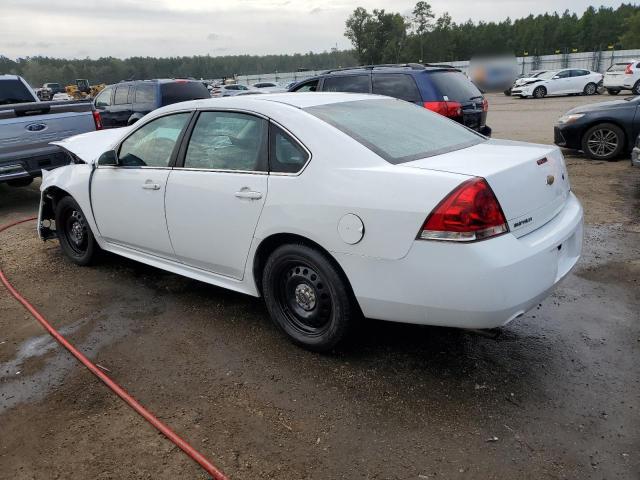 2G1WD5E31E1108694 - 2014 CHEVROLET IMPALA LIM POLICE WHITE photo 2