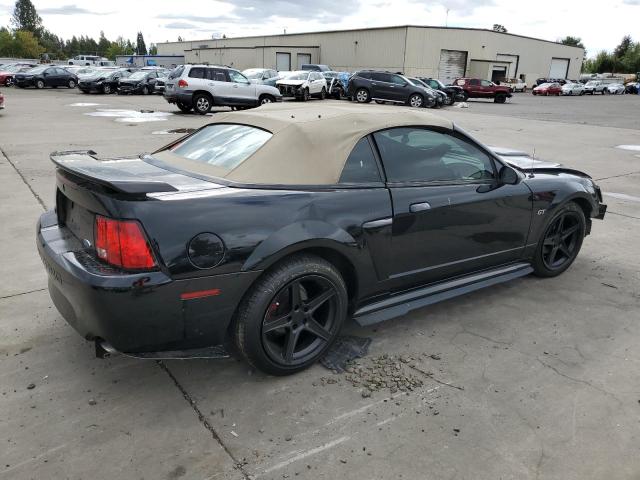 1FAFP45X82F147952 - 2002 FORD MUSTANG GT BLACK photo 3