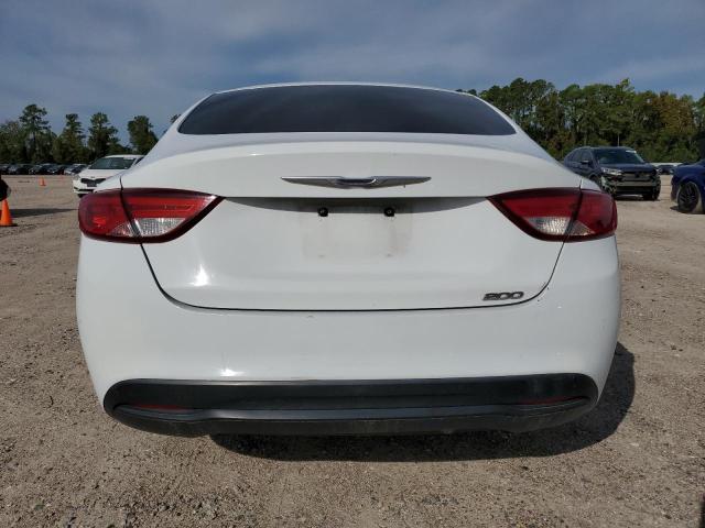 1C3CCCFB5FN682713 - 2015 CHRYSLER 200 LX WHITE photo 6