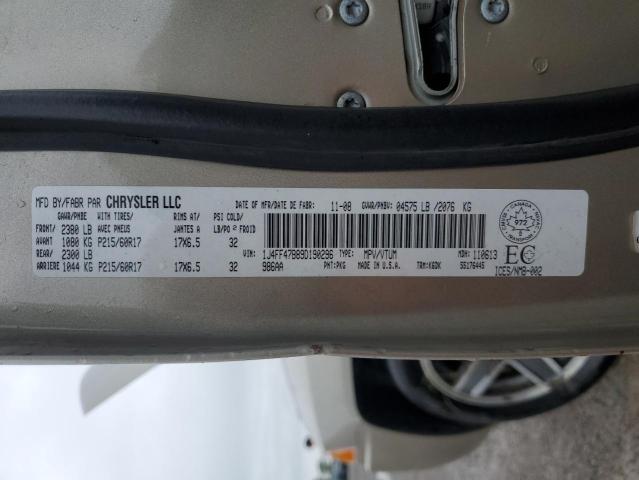 1J4FF47B89D190296 - 2009 JEEP COMPASS SPORT Qızıl foto 13