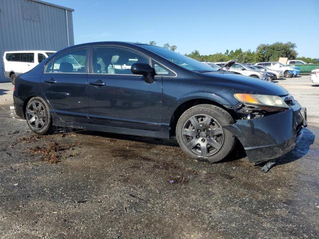 1HGFA16557L043307 - 2007 HONDA CIVIC LX BLACK photo 4