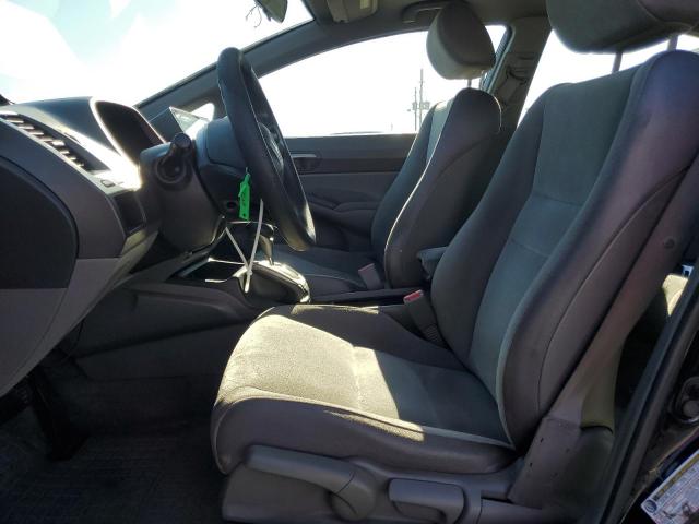 1HGFA16557L043307 - 2007 HONDA CIVIC LX BLACK photo 7