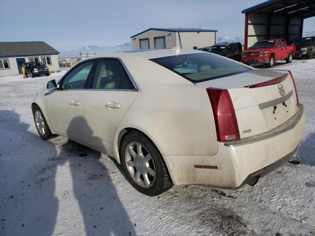 1G6DT57V690107903 - 2009 CADILLAC CTS HI FEATURE V6 WHITE photo 2