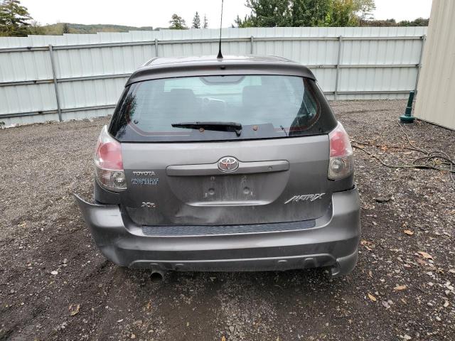 2T1KR32E87C626016 - 2007 TOYOTA MATRIX XR GRAY photo 6