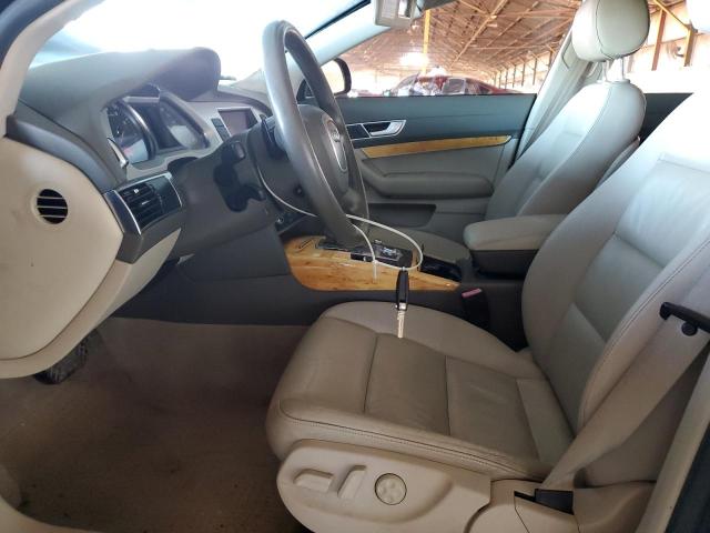 WAUFGAFB5AN053220 - 2010 AUDI A6 PREMIUM PLUS BLUE photo 7