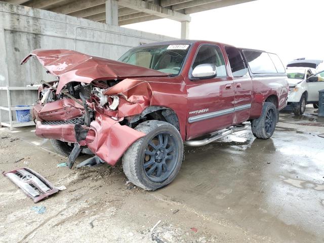 5TBRU34115S449555 - 2005 TOYOTA TUNDRA ACCESS CAB SR5 BURGUNDY photo 1