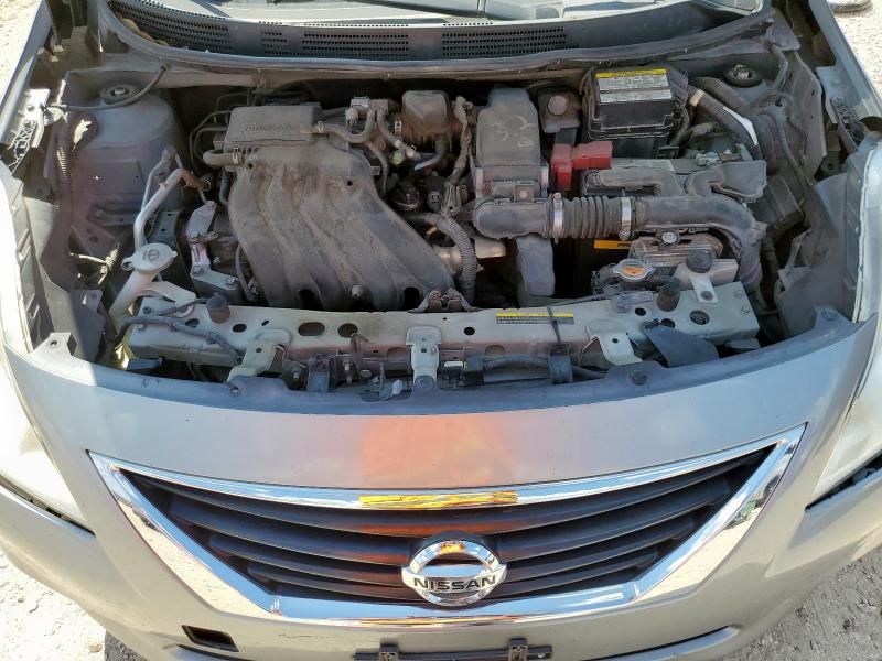 3N1CN7AP2DL835788 - 2013 NISSAN VERSA S Gümüş foto 11