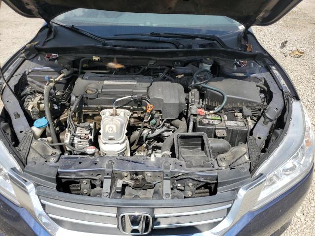 1HGCR2F35DA090098 - 2013 HONDA ACCORD LX BLUE photo 11
