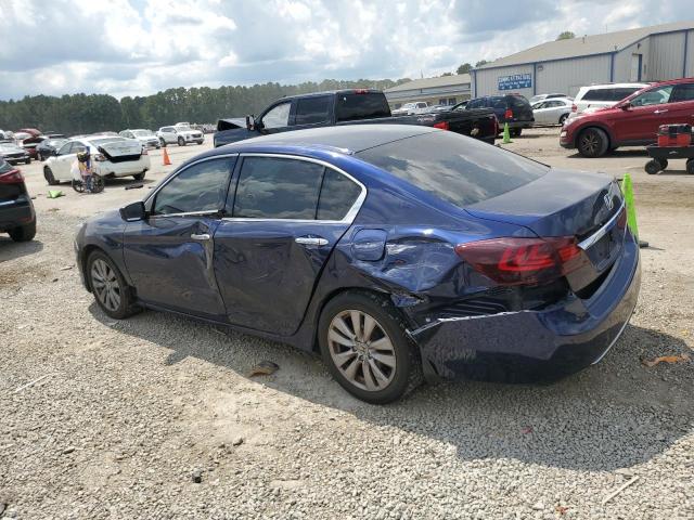 1HGCR2F35DA090098 - 2013 HONDA ACCORD LX BLUE photo 2