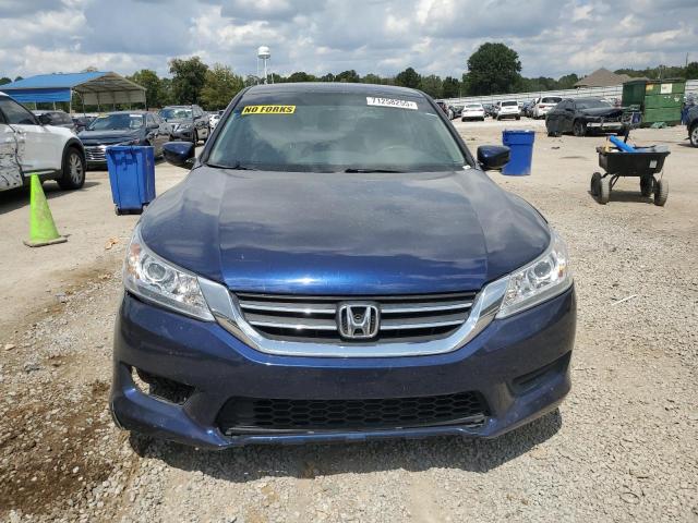 1HGCR2F35DA090098 - 2013 HONDA ACCORD LX BLUE photo 5