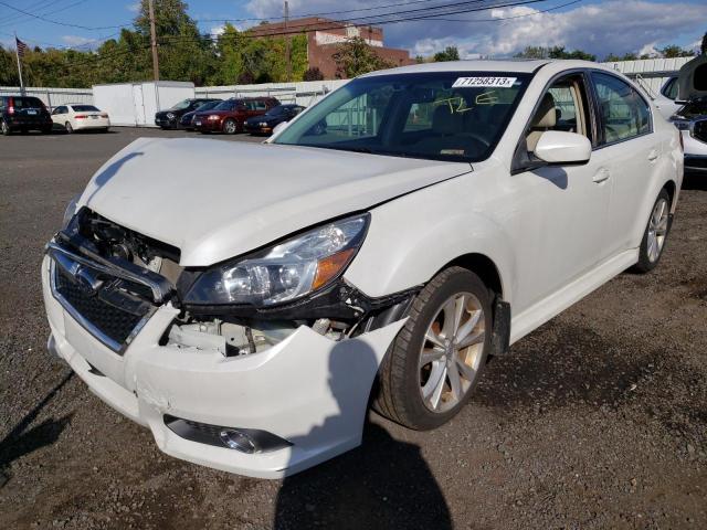 4S3BMBP62D3018880 - 2013 SUBARU LEGACY 2.5I LIMITED WHITE photo 1