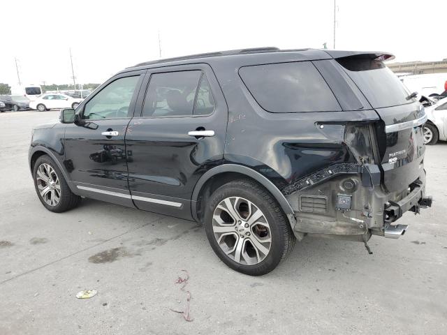 1FM5K8HT9JGB74862 - 2018 FORD EXPLORER PLATINUM BLACK photo 2