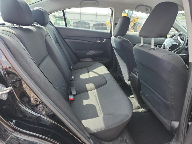 19XFB2F54FE032162 - 2015 HONDA CIVIC LX BLACK photo 10