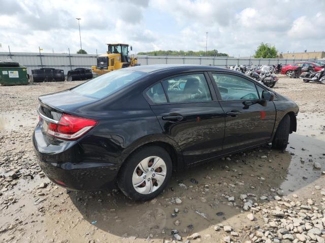 19XFB2F54FE032162 - 2015 HONDA CIVIC LX BLACK photo 3