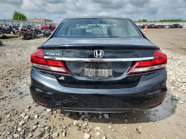 19XFB2F54FE032162 - 2015 HONDA CIVIC LX BLACK photo 6