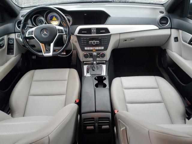 WDDGF8BB8CR224312 - 2012 MERCEDES-BENZ C 300 4MATIC BLACK photo 8