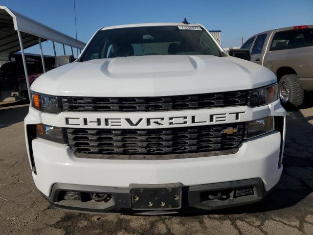 3GCPWBEK2NG183343 - 2022 CHEVROLET SILVERADO C1500 CUSTOM WHITE photo 5