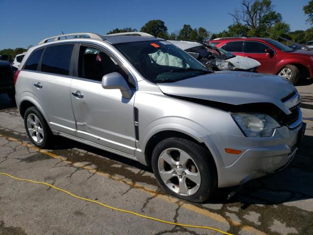 3GNAL4EK4ES533652 - 2014 CHEVROLET CAPTIVA LTZ SILVER photo 4