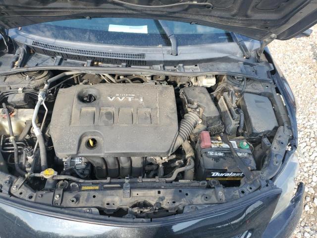 1NXBU4EE6AZ383599 - 2010 TOYOTA COROLLA BASE Negro foto 11