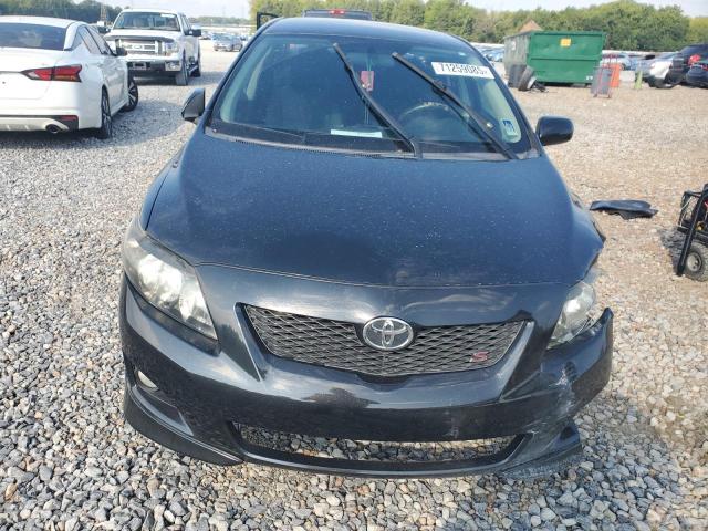 1NXBU4EE6AZ383599 - 2010 TOYOTA COROLLA BASE Negro foto 5