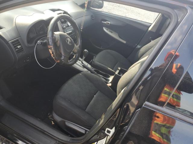 1NXBU4EE6AZ383599 - 2010 TOYOTA COROLLA BASE Negro foto 7