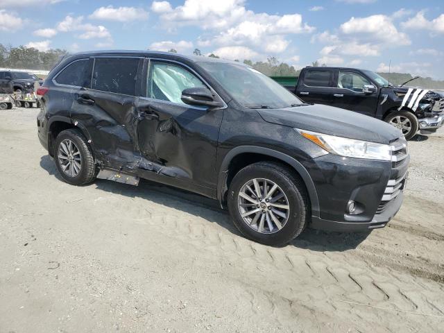 5TDJZRFH4HS450528 - 2017 TOYOTA HIGHLANDER SE BLACK photo 4