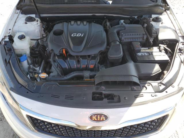 5XXGN4A74CG012805 - 2012 KIA OPTIMA EX WHITE photo 11