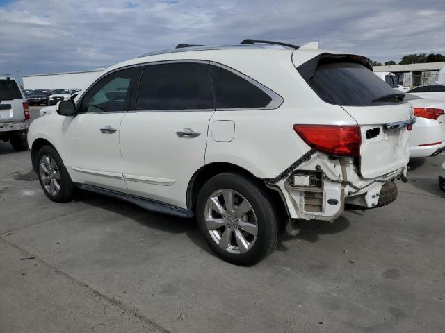 5FRYD4H88FB024807 - 2015 ACURA MDX ADVANCE WHITE photo 2