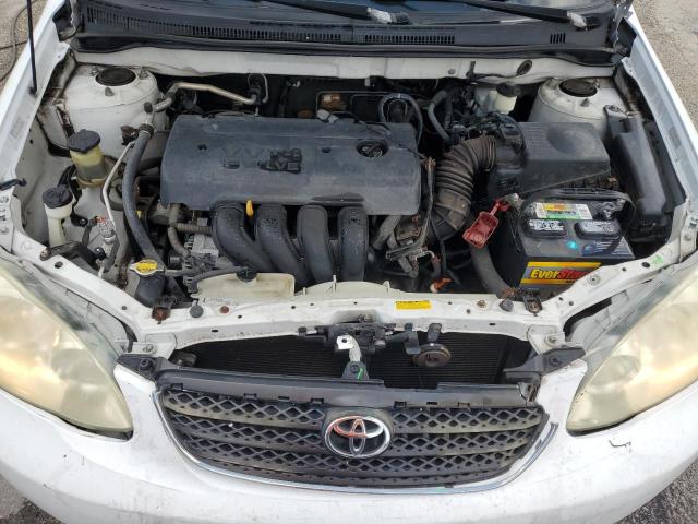 1NXBR32E88Z949322 - 2008 TOYOTA COROLLA CE WHITE photo 11