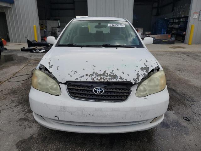 1NXBR32E88Z949322 - 2008 TOYOTA COROLLA CE WHITE photo 5