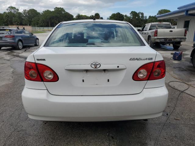 1NXBR32E88Z949322 - 2008 TOYOTA COROLLA CE WHITE photo 6