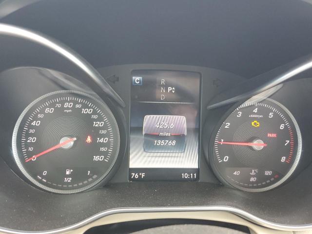 55SWF4KB8GU172916 - 2016 MERCEDES-BENZ C 300 4MATIC RED photo 9