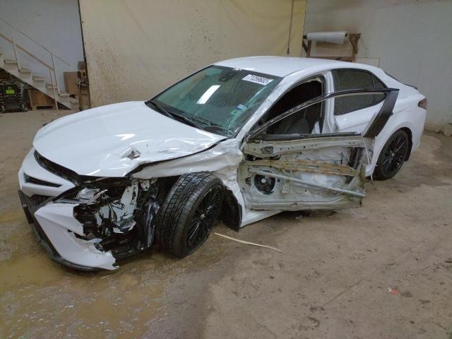 4T1B11HK1KU273344 - 2019 TOYOTA CAMRY L WHITE photo 1