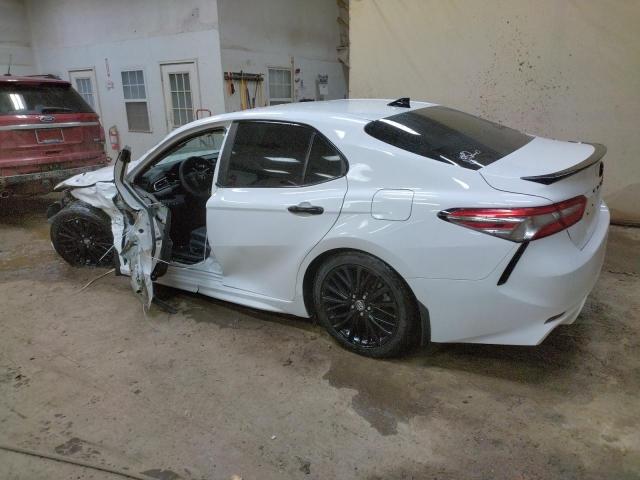 4T1B11HK1KU273344 - 2019 TOYOTA CAMRY L WHITE photo 2