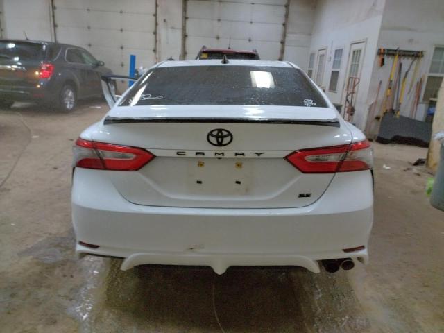 4T1B11HK1KU273344 - 2019 TOYOTA CAMRY L WHITE photo 6