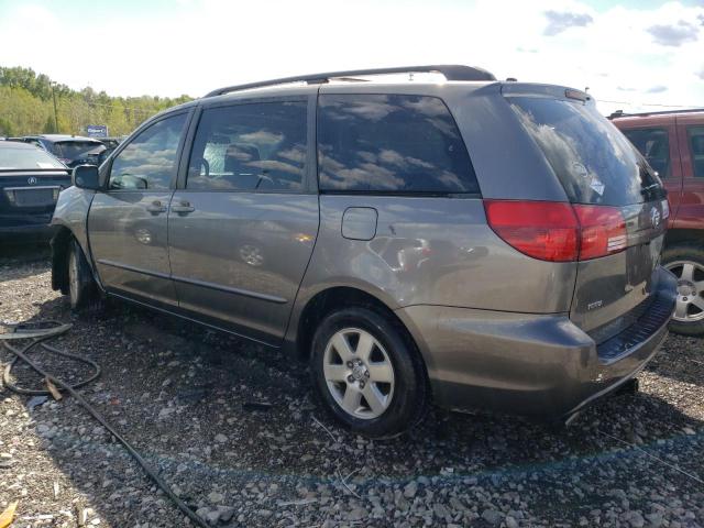 5TDZA22C94S077153 - 2004 TOYOTA SIENNA XLE GRAY photo 2