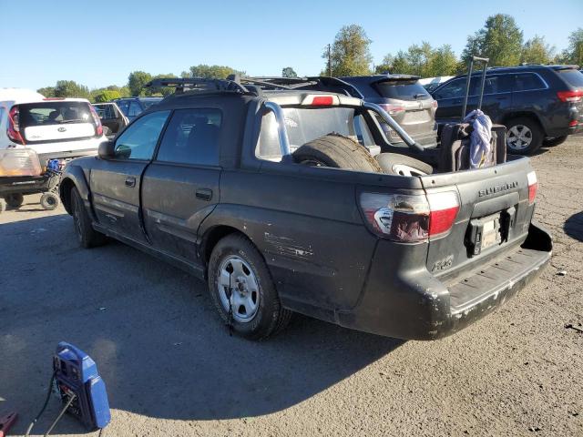 4S4BT61C537101196 - 2003 SUBARU BAJA BLACK photo 2