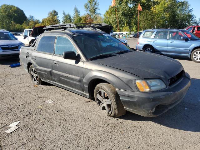 4S4BT61C537101196 - 2003 SUBARU BAJA BLACK photo 4