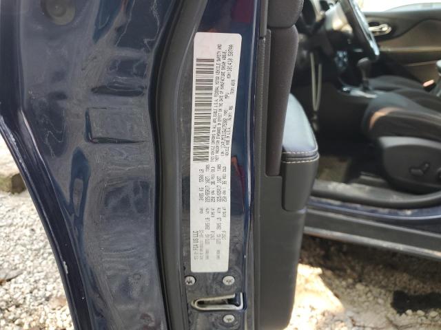 1C4PJMCS1GW175302 - 2016 JEEP CHEROKEE LATITUDE BLUE photo 13