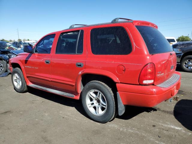 1B4HS28Z01F591406 - 2001 DODGE DURANGO RED photo 2