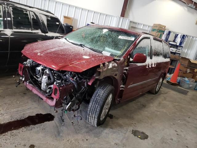 2C4RC1BGXFR560251 - 2015 CHRYSLER TOWN & COU TOURING ბურგუნდია ფოტო 1