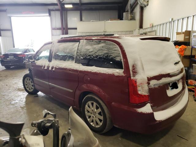 2C4RC1BGXFR560251 - 2015 CHRYSLER TOWN & COU TOURING ბურგუნდია ფოტო 2