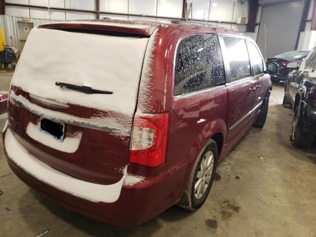 2C4RC1BGXFR560251 - 2015 CHRYSLER TOWN & COU TOURING ბურგუნდია ფოტო 3