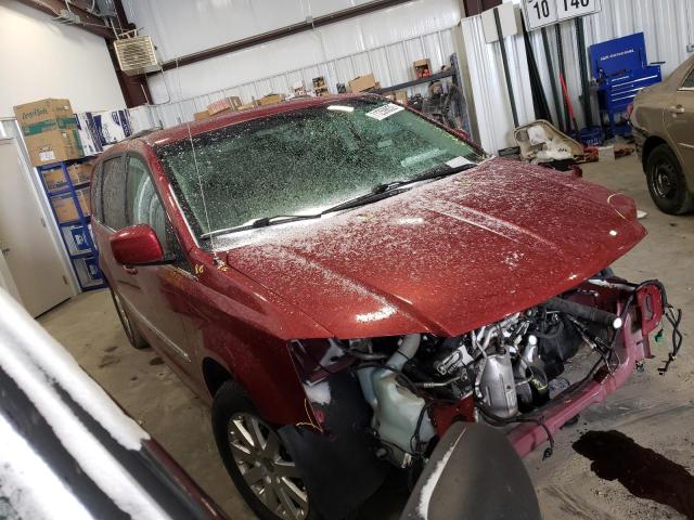 2C4RC1BGXFR560251 - 2015 CHRYSLER TOWN & COU TOURING ბურგუნდია ფოტო 4